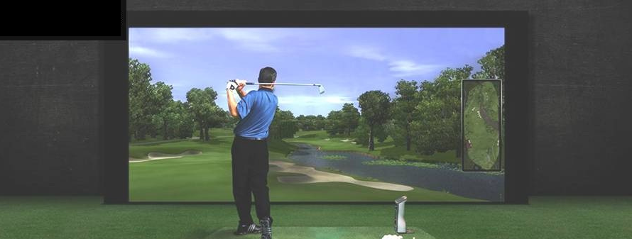 Home-golf-simulator-installation