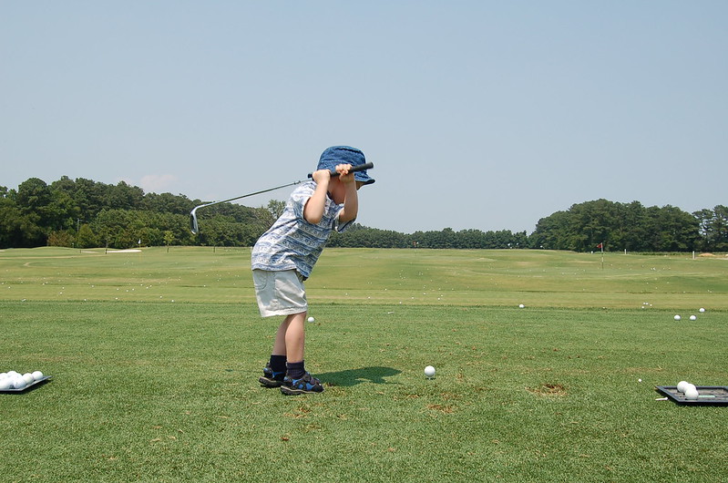 Kid golf lessons in Tulsa