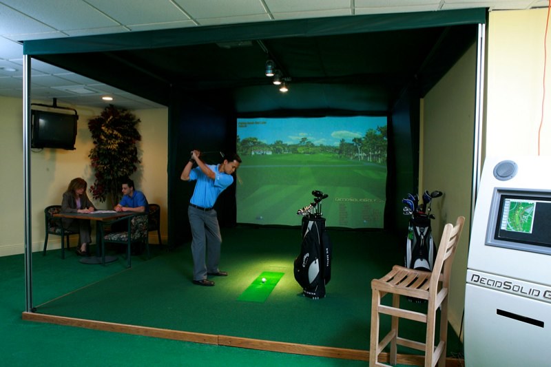 Indoor golf near Tulsa