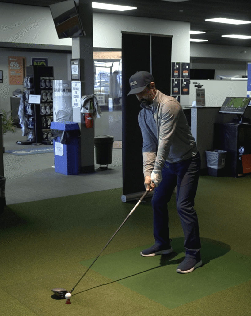 Indoor golfer Tulsa