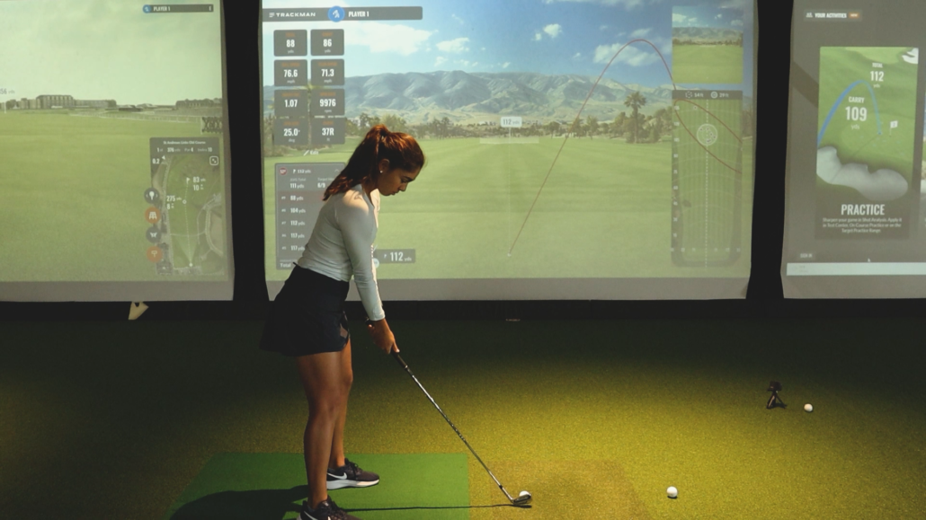 girl-club-fitting-Tour-Quality-Golf-1030x579 - Tour Quality Golf | Indoor Lessons, Fittings & Virtual Golf The Evolution of Club Fitting Over the Years